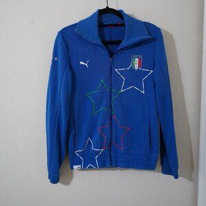 Puma Italian football soccer jacket size medium
